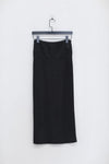 SWAYING/KNIT Waist Lace Straight Dress SW22SSB30 Black